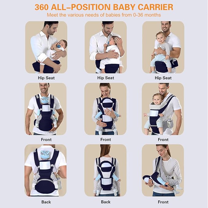 Baby Carrier Ergonomic Infant Carrier - Image 5