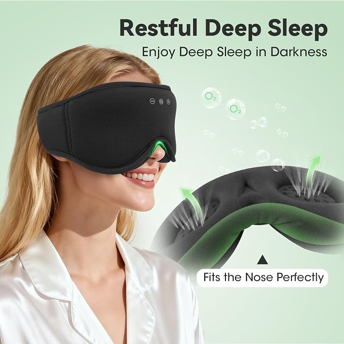 3D Bamboo Cotton Sleep Mask - Image 4