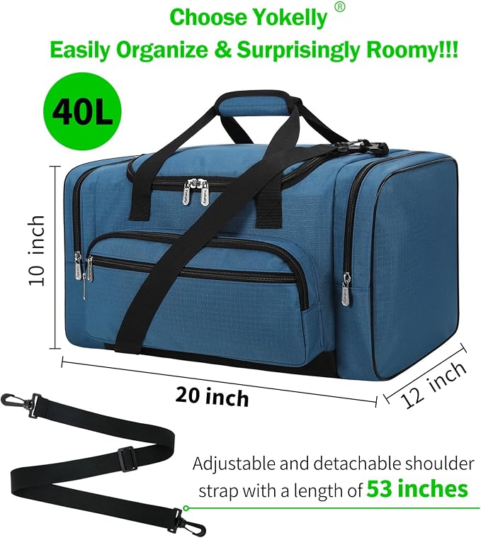 Sports Duffel Bag 20 inch for Travel Gym - Image 5
