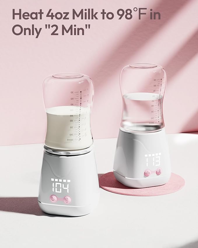 Portable Bottle Warmer, w-maxa Fast Baby Bottle Warmer - Image 2