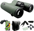 8x32ED Compact Binoculars for Adults – High-Powered BAK4 Prisms, Diamond White by BuyNow