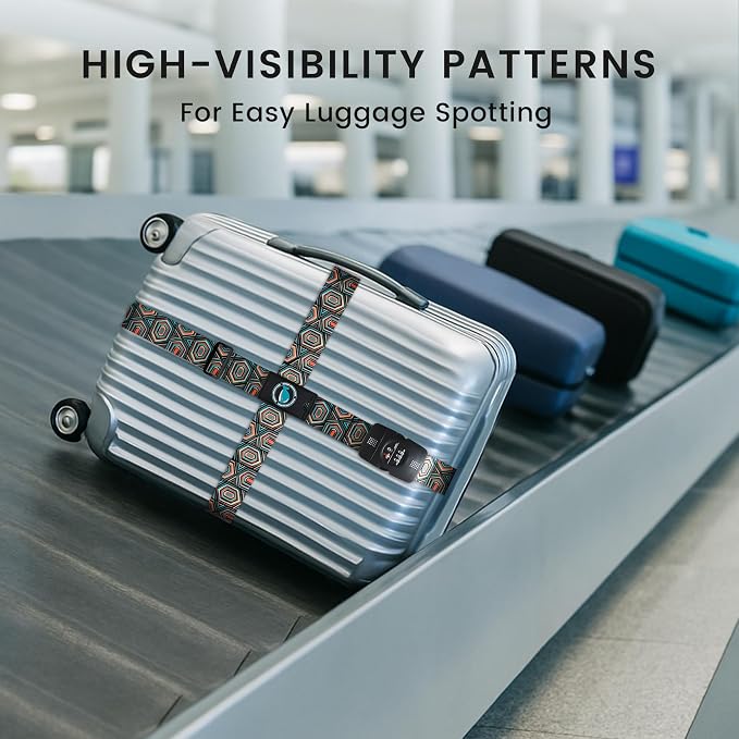 Travelkin Luggage Straps TSA Approved - Image 6