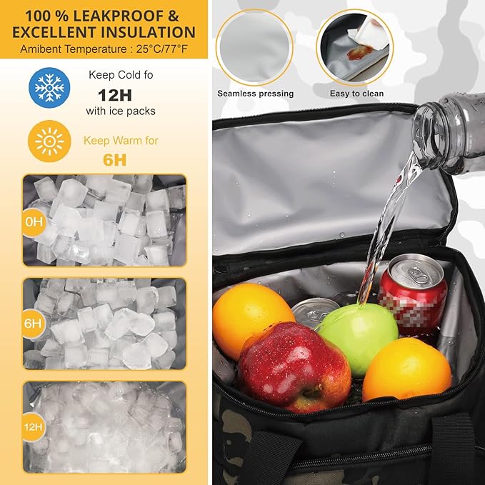 Tactical Backpack Cooler, Lunch Backpack - Image 3