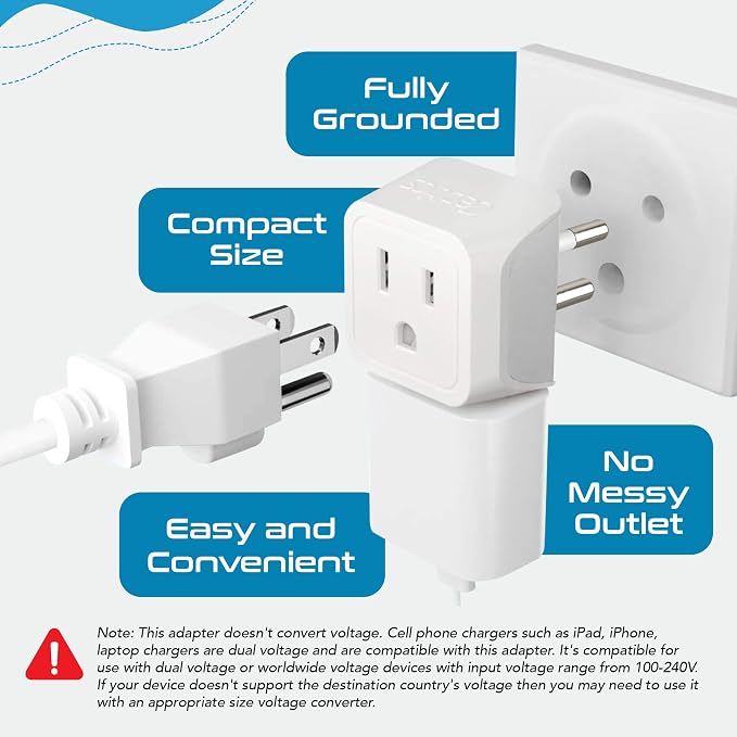Ceptics Thailand Travel Adapter - Image 3