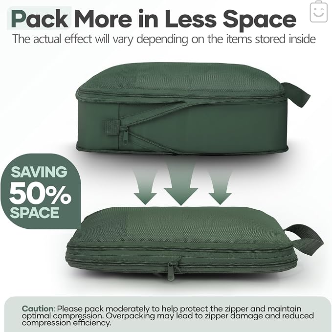 Veken 11 Set Compression Packing Cubes - Image 4