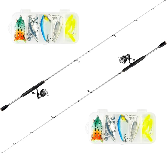 2-Piece Fishing Rod and Spinning Reel Combos - Image 3