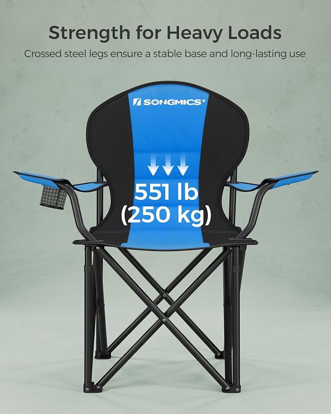 SONGMICS Folding Camping Chair, - Image 5