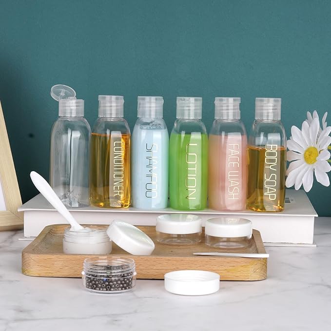 Cosywell Travel Bottles for Toiletries 10PCS Travel Shampoo and Conditioner - Image 4