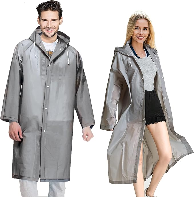 Rain Coats - Reusable EVA Rain Ponchos by COOY
