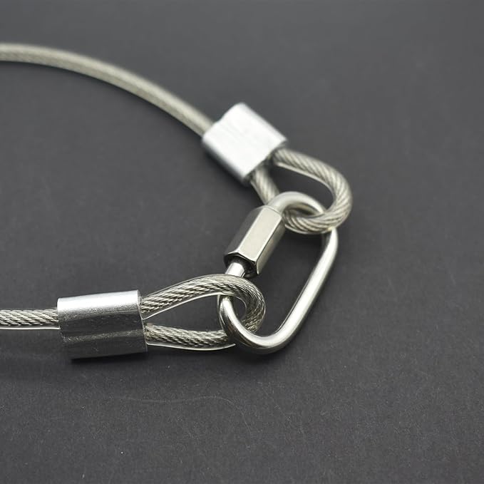 10 Pcs 2mm Wire 12 inch Vinyl Coated Stainless Steel Cable - Image 7
