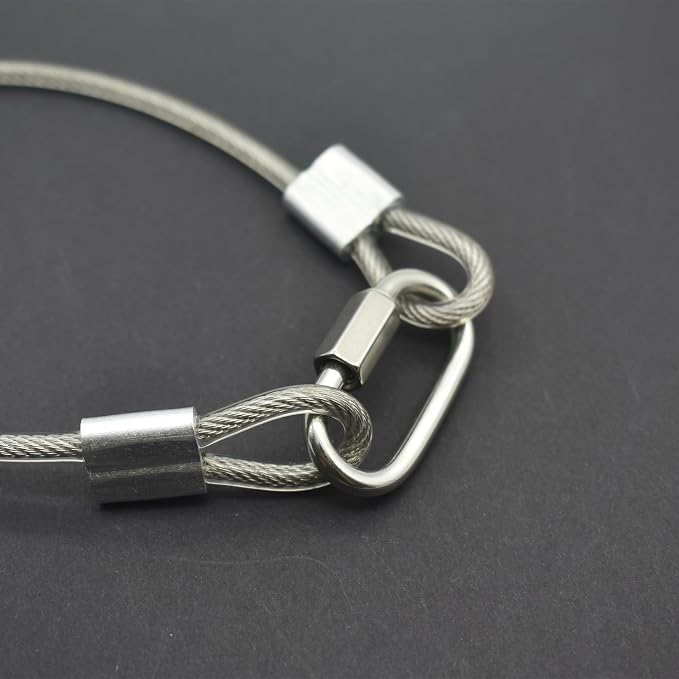 5 Pcs 4mm Wire 24 inch Vinyl Coated Stainless Steel Cable - Image 7