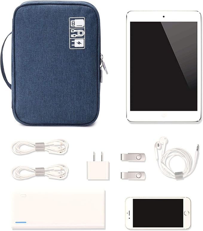 MIRLEWAIY Travel Cord Cable Organizer, Portable Electronics Accessories - Image 7