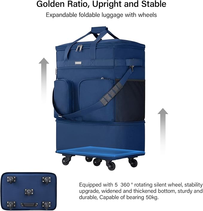 Hanke Expandable Collapsible Luggage - Image 3