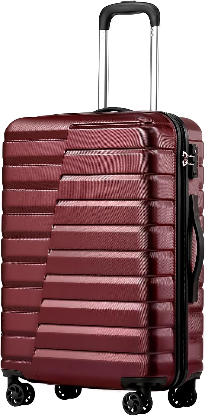 Coolife Larage Luaggage Hardside Expandable Suitcase by COOLIFE