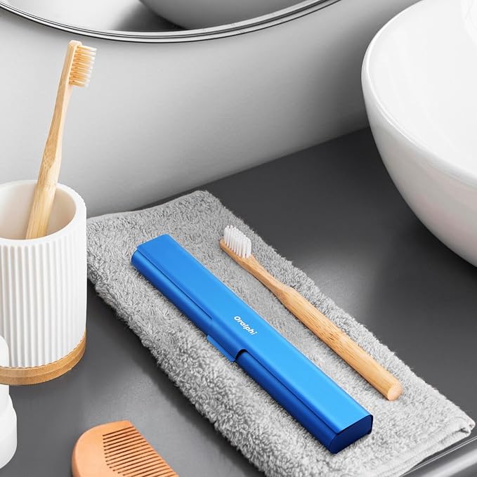 Aluminum Toothbrush Travel Case, Portable Travel Toothbrush Holder, Durable - Image 7