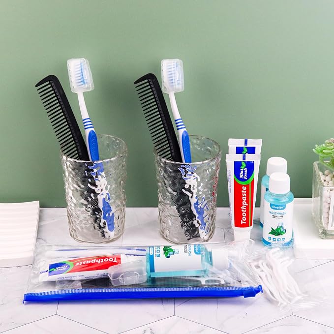 10 Set Travel Toothbrush Kit Bulk, Disposable Toothbrush - Image 4