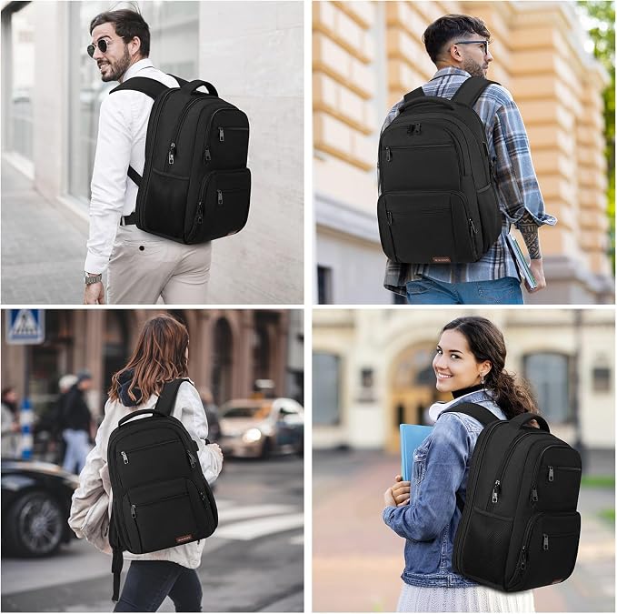 BIKROD Backpack for Men, TSA Travel Backpack, College Backpacks Water Resistant - Image 6