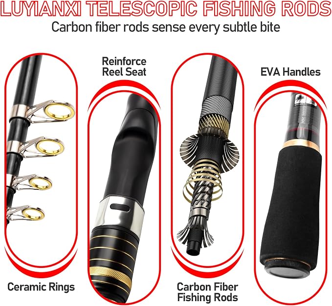 Telescopic Fishing Rod Combo - Image 3