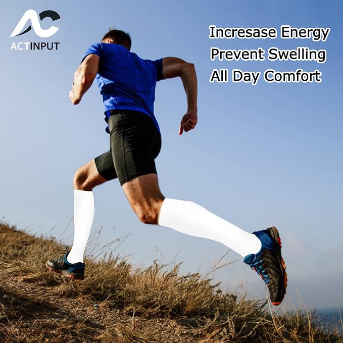 ACTINPUT 8 Pairs Compression Socks - Image 3