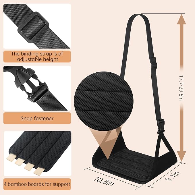 KENTIX Airplane Foot Rest Hammock - Image 2