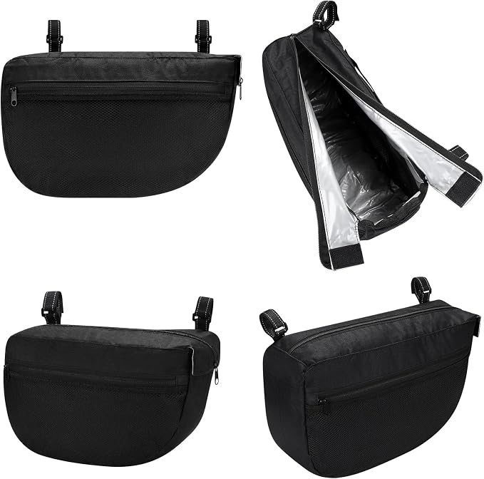 Accmor Insulated Side Sling Stroller Saddle Bag Organizer, Universal Stroller - Image 6