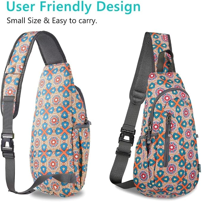 TITECOUGO Small Sling Bag, Lightweight Crossbody Backpack - Image 3