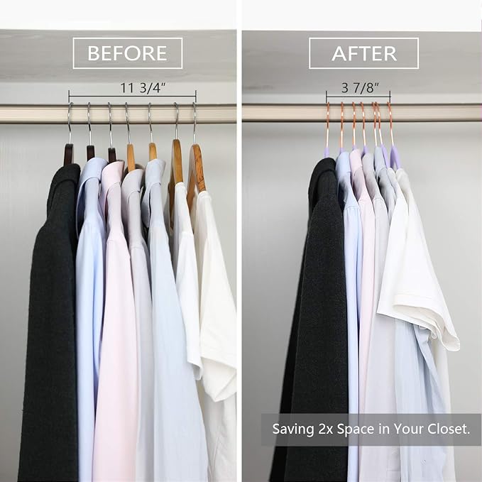 MIZGI Premium Velvet Hangers Heavy Duty - Image 5