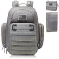 Diaper Bag Backpack for Dad, DBTAC Large Baby Nappy Bag for Men w/Changing Mat by DBTAC