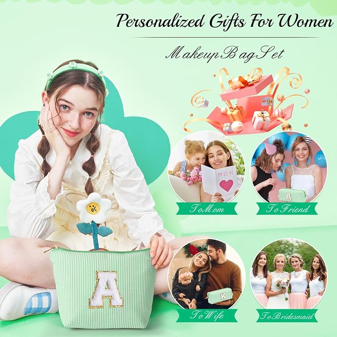 YOOLIFE Cute Makeup Bag for Girls Women - Image 5