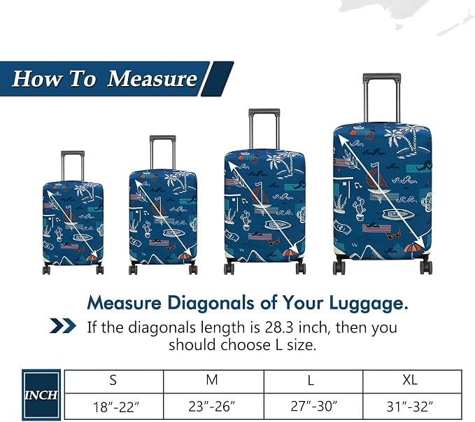 HYPER VENTURE Washable Luggage Cover - Image 5