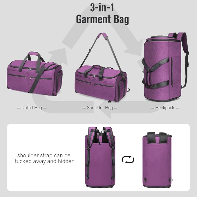 Bukere Carry on Garment Duffle Bag - Image 3
