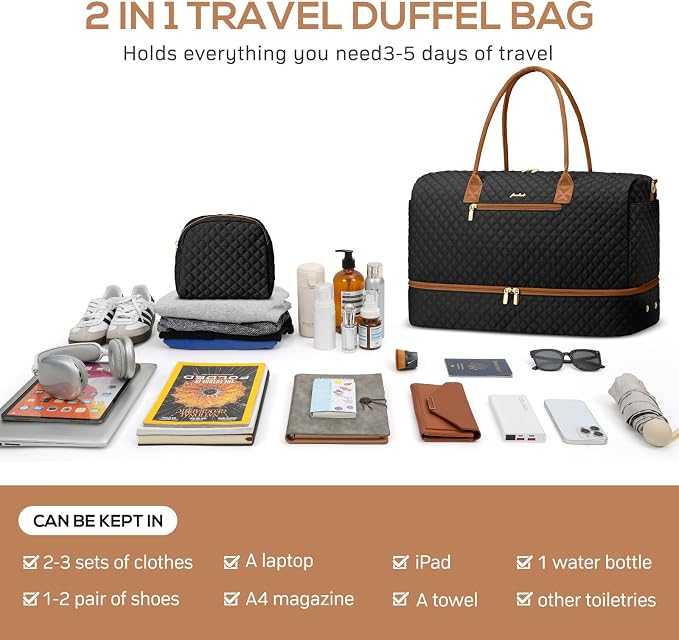 Travel Bag Weekender Bags for Women - Image 4