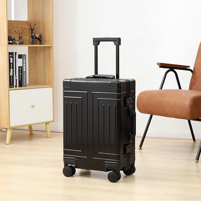 All Aluminum Magnesium 20/28 Luggage set ，Cut from Whole Aluminum Sheet，22x14x9 - Image 3