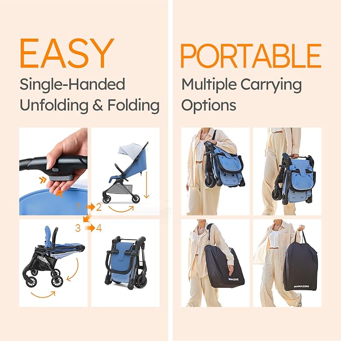 MAMAZING Ultra Air X Travel Stroller - Image 7