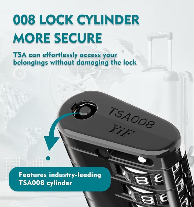 ANVIL 4 Digit Luggage Locks, TSA Locks - Image 2