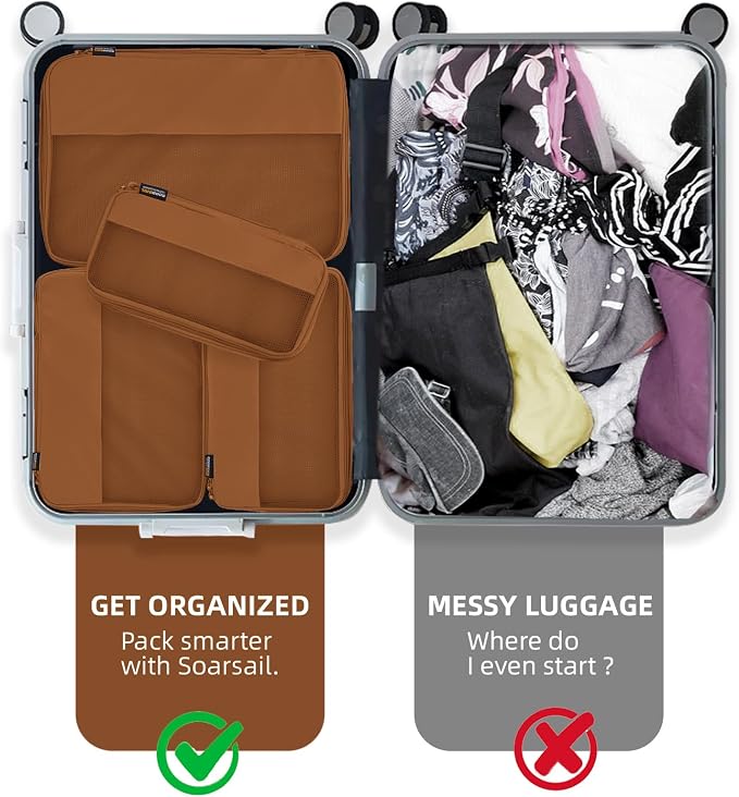 4 Piece Compression Packing Cubes - Image 6