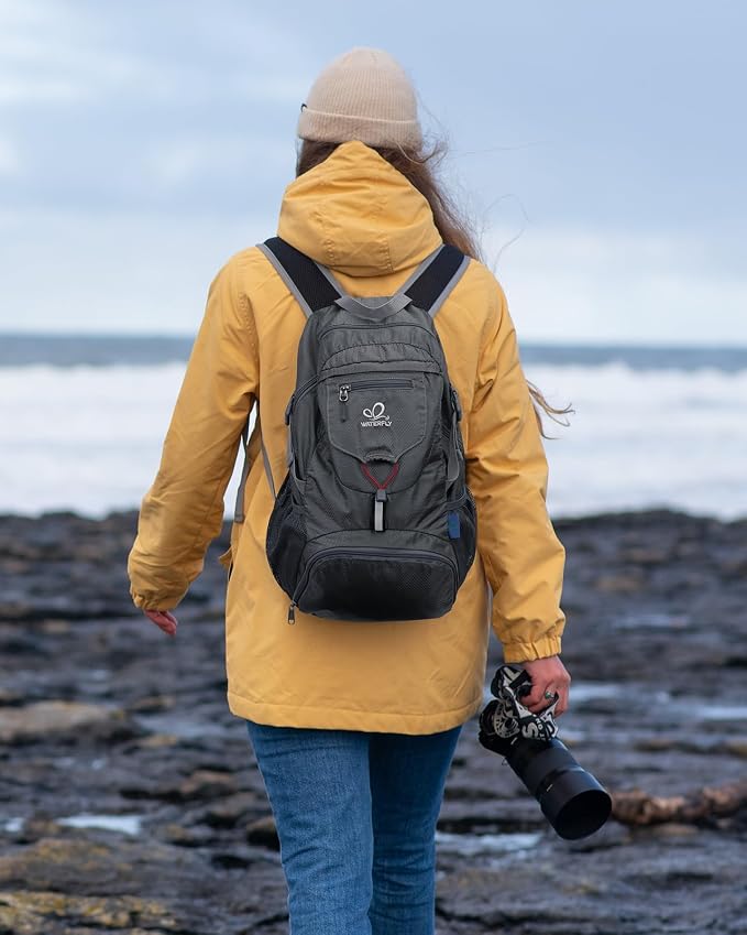 WATERFLY Small Lightweight Packable Backpack: 20l Ultra Light Foldable Travel - Image 8