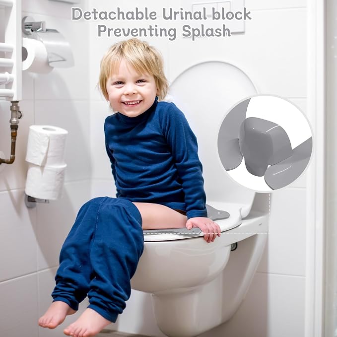 SKYROKU Foldable Kids Toilet Seat – Portable & Anti-Slip Travel Potty Training - Image 7