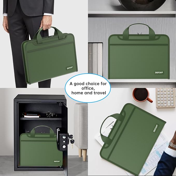 ENGPOW Accordion File Organizer, Fireproof Expanding File Folder - Image 7
