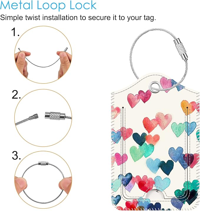 Fintie Luggage Tags, Privacy Cover ID Label - Image 2