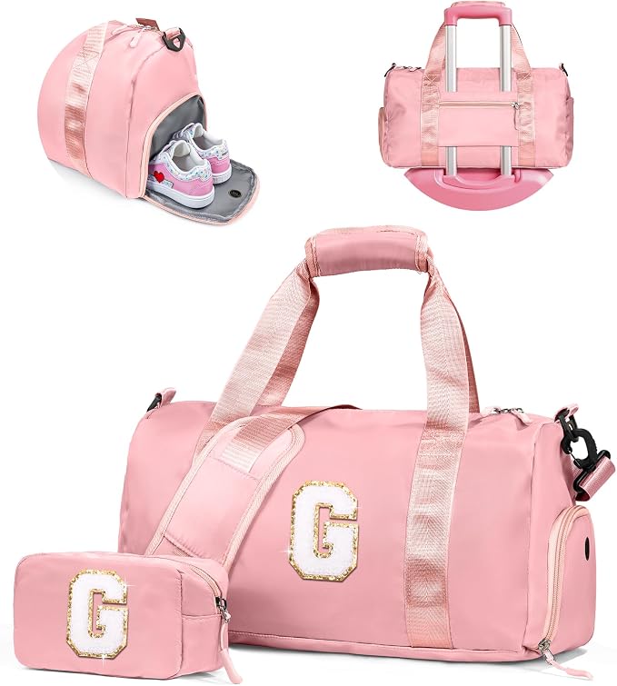 Gifts for 4 5 6 7 8 9 10 Year Old Girls-Girl Gym Bag by Vogewood