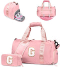 Gifts for 4 5 6 7 8 9 10 Year Old Girls-Girl Gym Bag by Vogewood