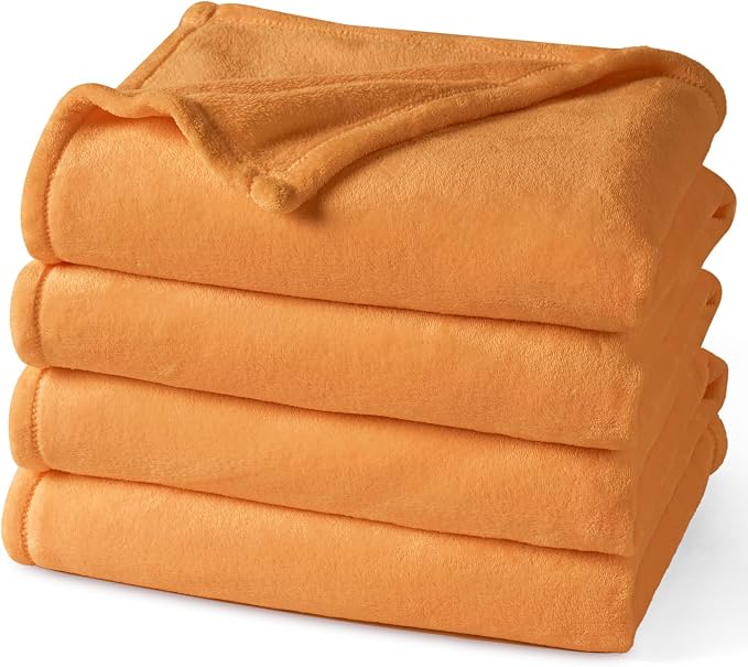 PHF Ultra Soft Fleece Blanket King Size, No Shed No Pilling Luxury Plush Cozy by PHF