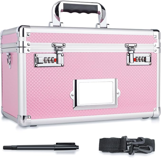 15 x 8.7 x 10 Inch Lockable Storage Box by LOCKCURX