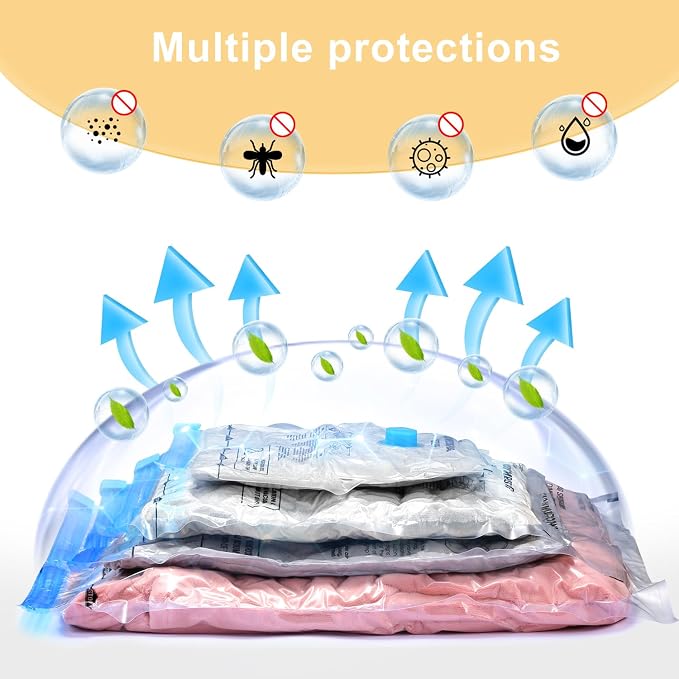 Combo 12 Pack Travel Vacuum Bags - Image 6