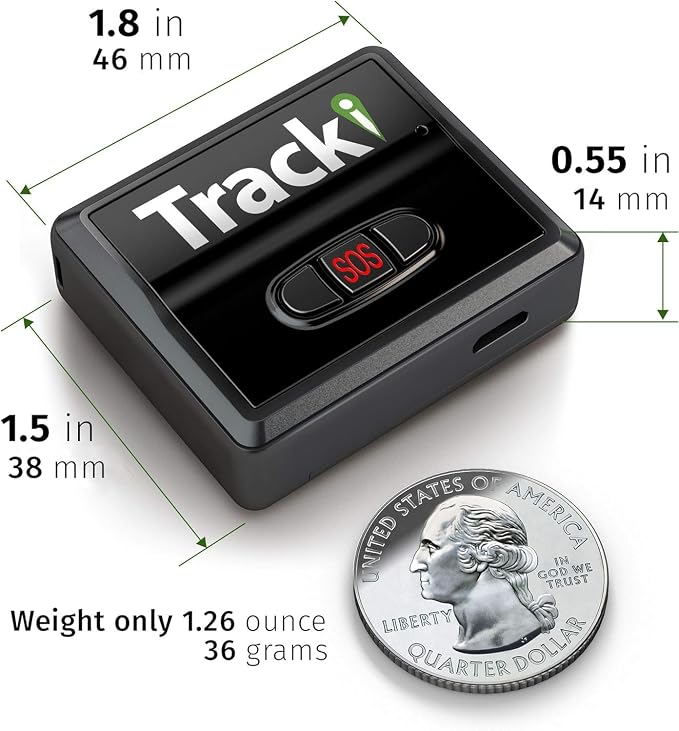 Tracki GPS Tracker for Vehicles, Kids. Subscription Needed. US-Made Tech. 4G - Image 2