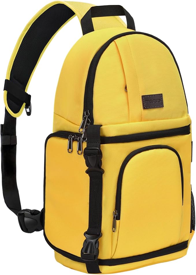MOSISO Camera Sling Bag, DSLR/SLR/Mirrorless Camera Backpack Case Shockproof by MOSISO