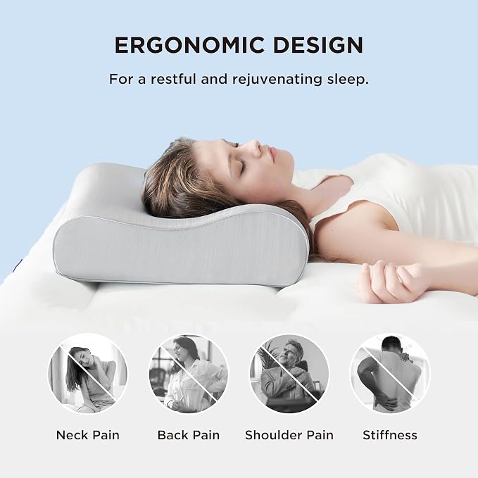 Bedsure Cervical Neck Support Pillow - Image 3