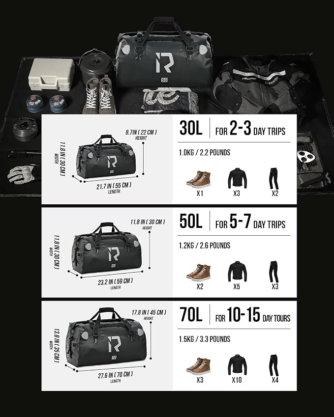 IRON JIA'S Motorcycle Dry Bag - Image 6