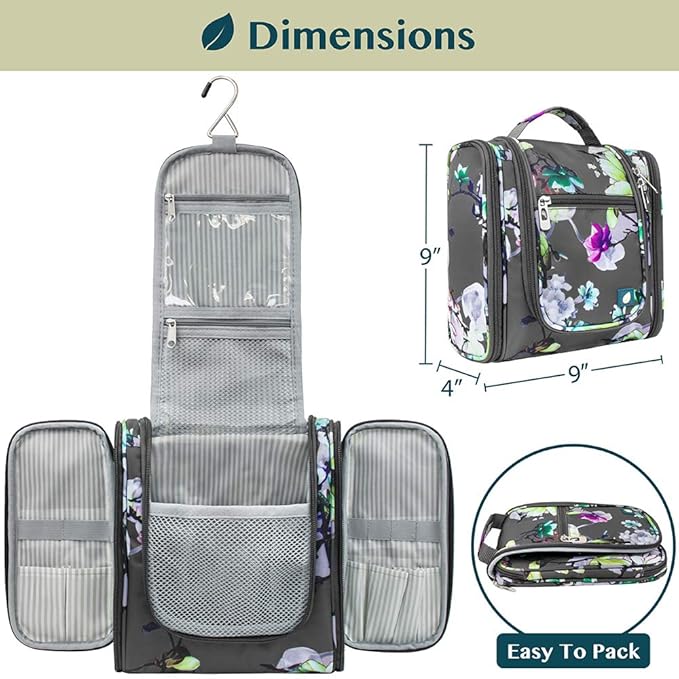 PAVILIA Toiletry Bag Travel Bag - Image 3
